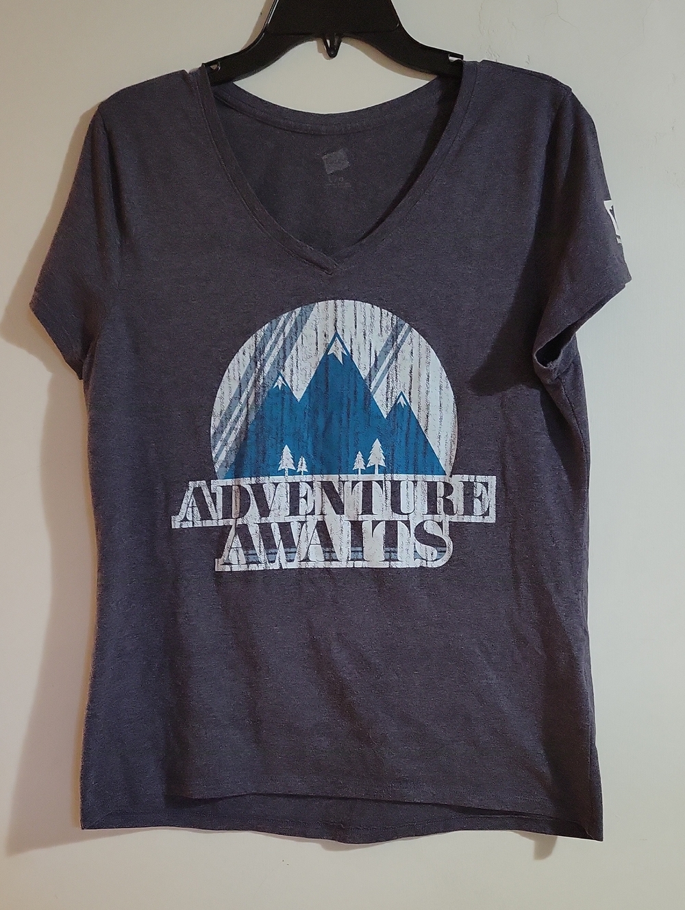 Adventure Awaits Women's V-Neck Tee